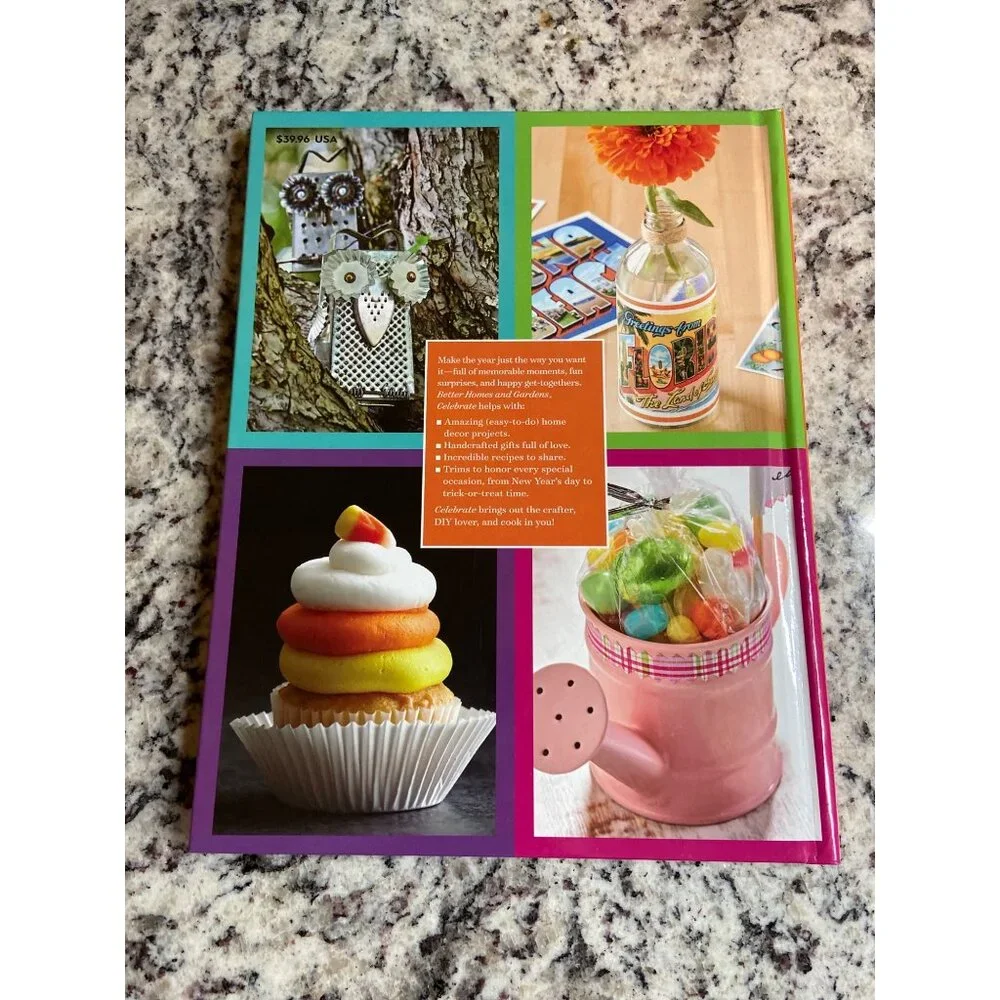 Better Homes & Gardens Celebrate Vol 9 HC – 2019 Holiday Crafts, Recipes, Decor